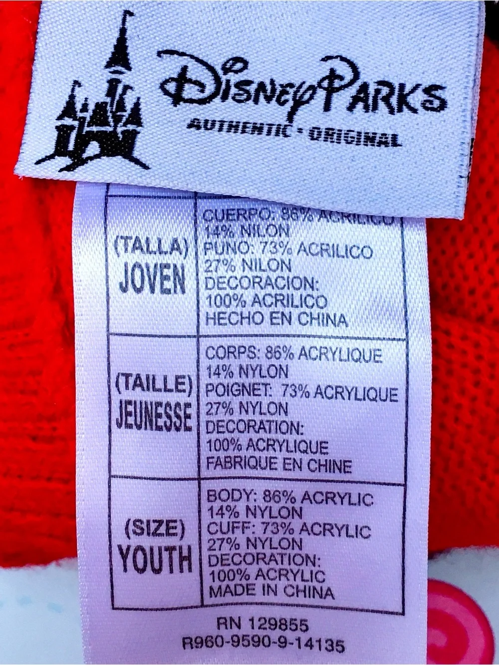 Disney ❉ Minnie Mouse Inspired Red & Black Bow Polka Dot Gloves